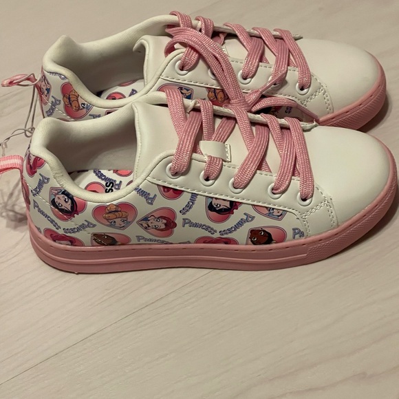 Disney Other - Disney Princess Sneakers - Pink and White